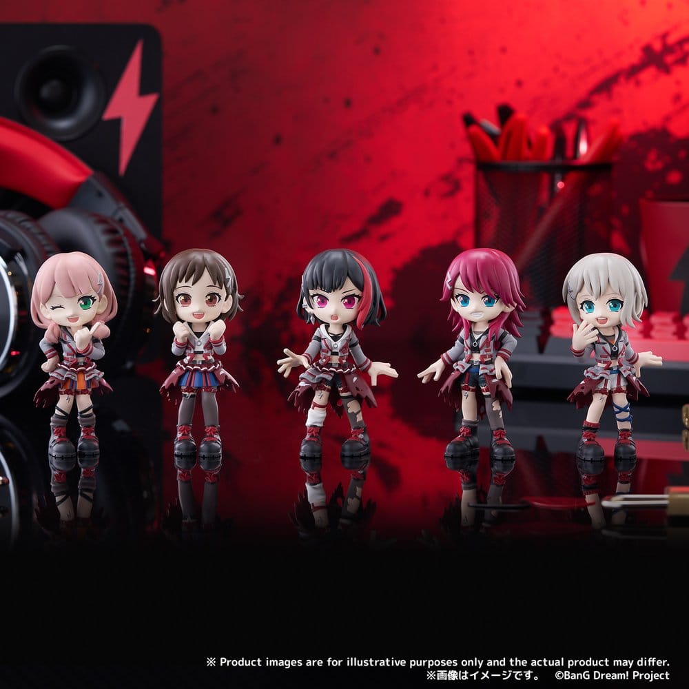 BanG Dream! PalVerse Collection PVC Figures Afterglow Box Ver. 5 cm Assortment (6)