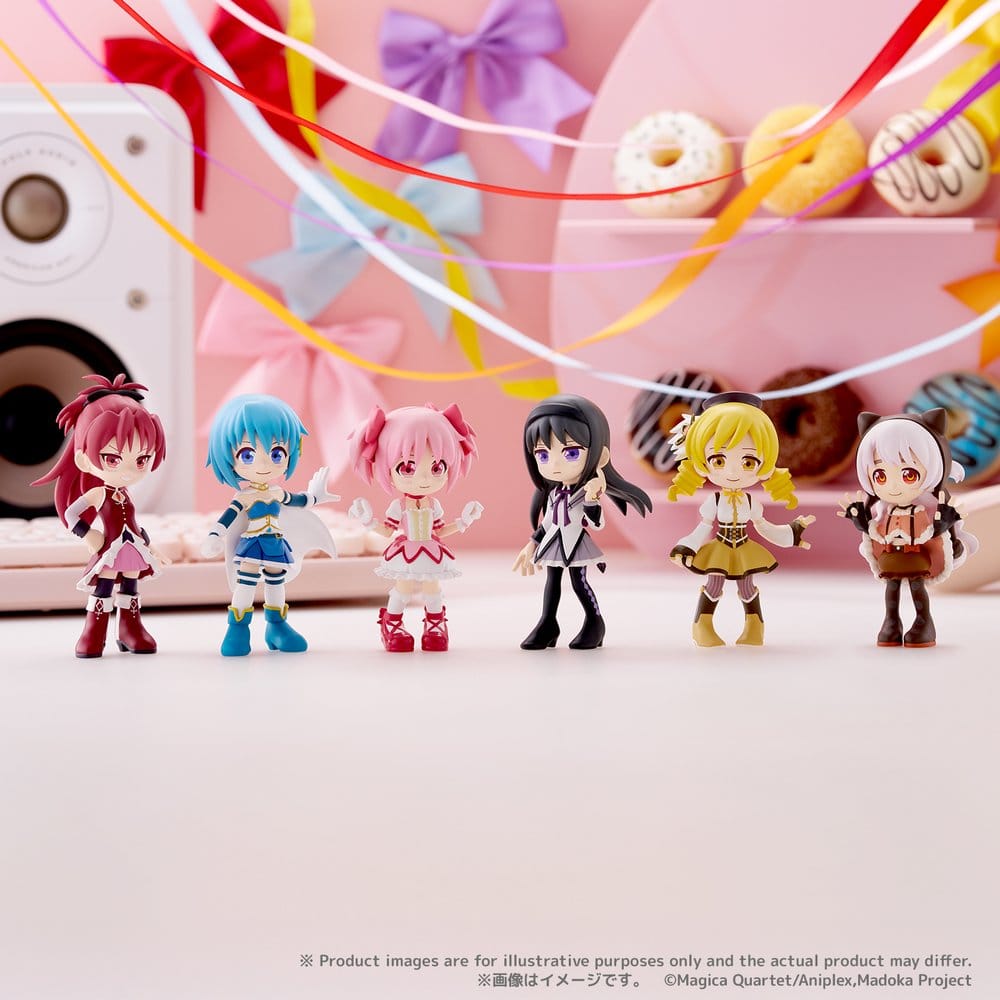 Puella Magi Madoka Magica PalVerse Collection PVC Figures Box Ver. 9 cm Assortment (6)