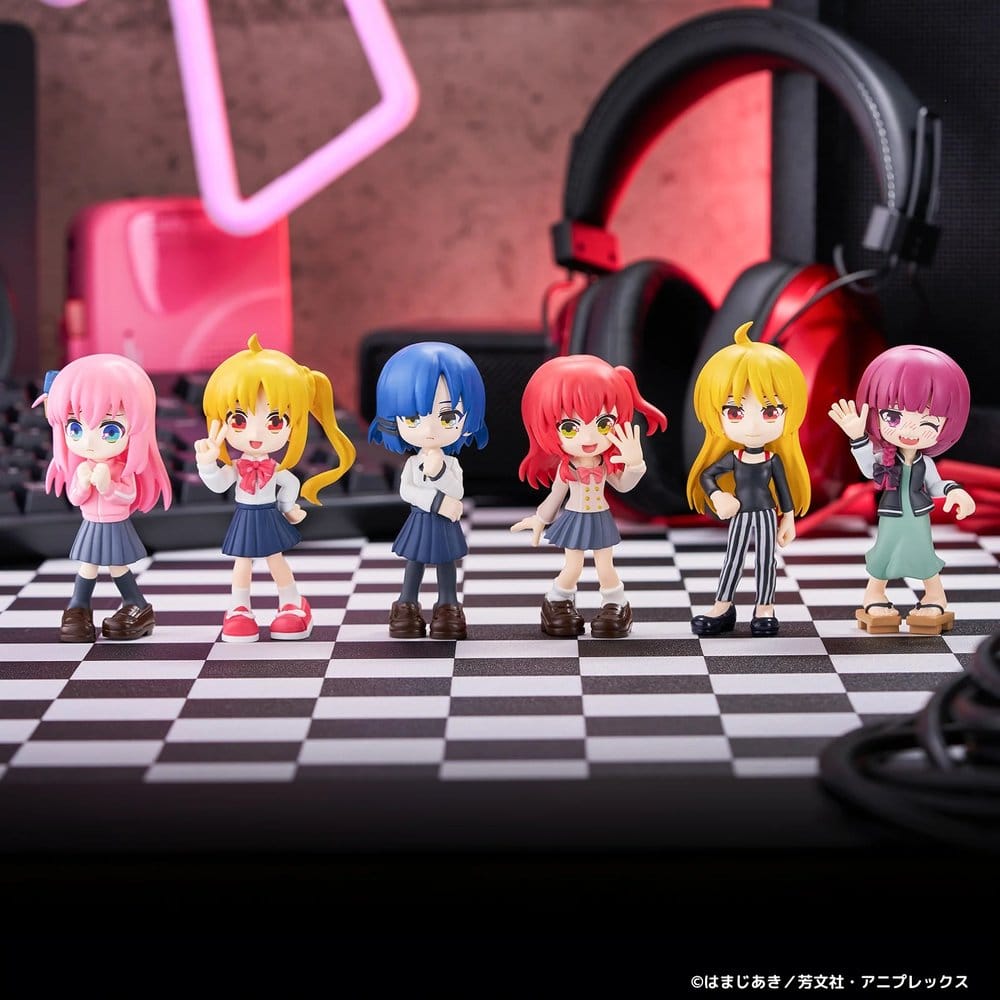 Bocchi the Rock! PalVerse Mini Figures Blind Box Display (6)