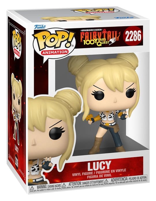 Fairy Tail-100 Years Quest POP! Animation Vinyl Figure Lucy 9 cm