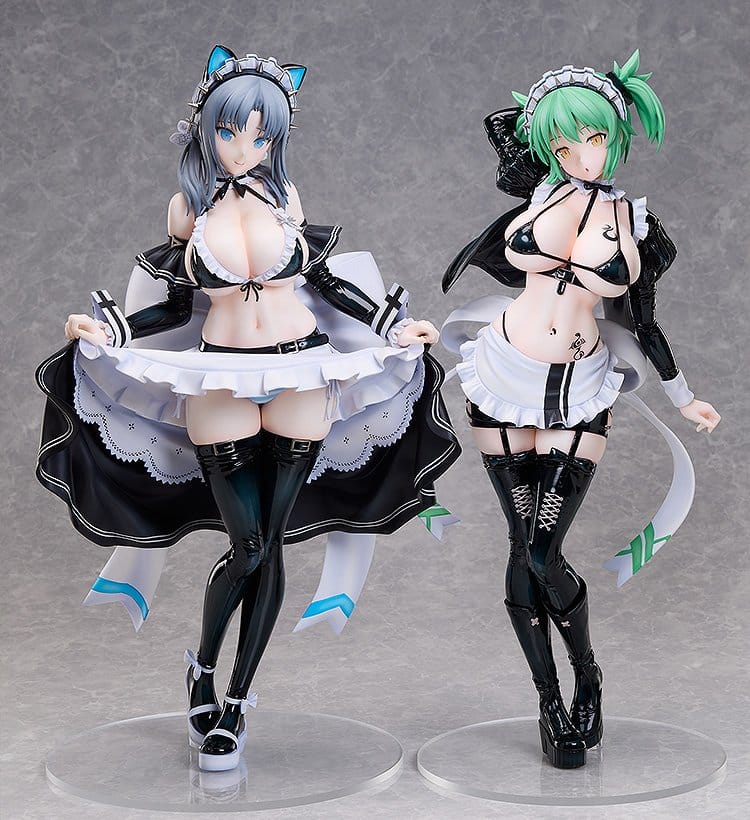 Shinovi Master Senran Kagura New Link PVC Figure 1/4 Hikage: Bondage Maid Ver. 40 cm