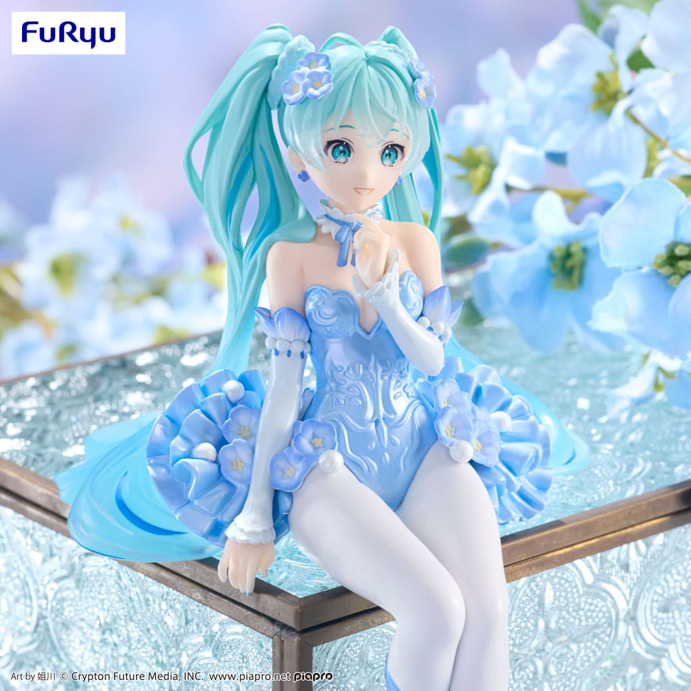 [Pre-order] Noodle Stopper Hatsune Miku Flower Fairy Nemophila Pail Blue Color Ver.