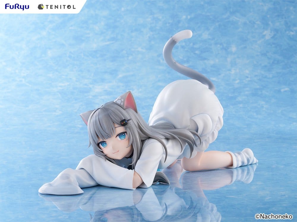 Virtual Youtuber Tenitol Big Noodle Stopper PVC Figure Nachoneko 18 cm