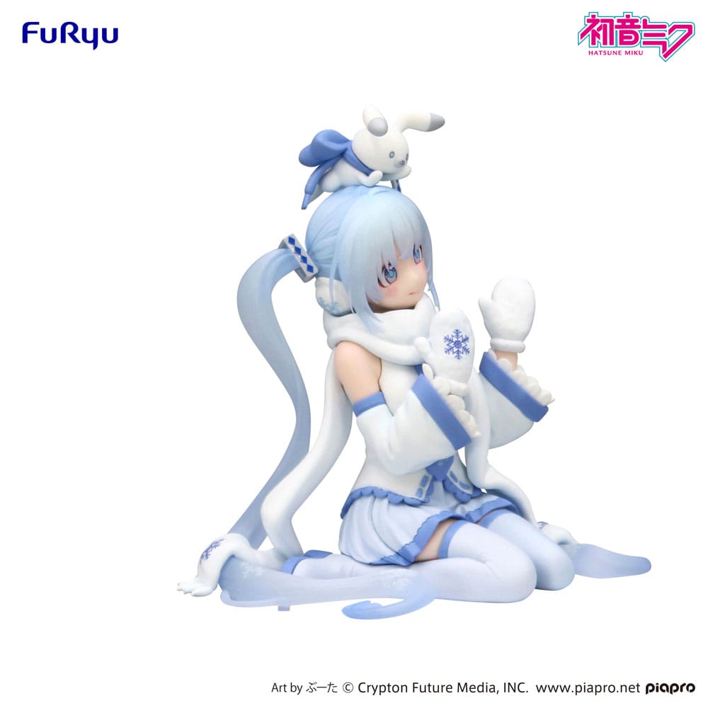 Hatsune Miku Noodle Stopper PVC Statue Snow Miku Sky Town 10th Ver. 15 cm