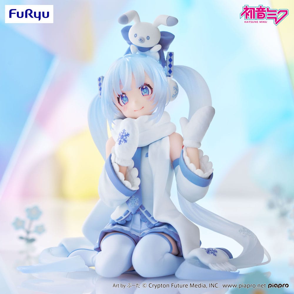 Hatsune Miku Noodle Stopper PVC Statue Snow Miku Sky Town 10th Ver. 15 cm