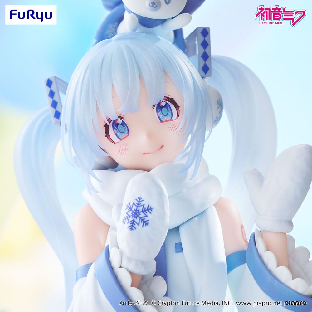 Hatsune Miku Noodle Stopper PVC Statue Snow Miku Sky Town 10th Ver. 15 cm