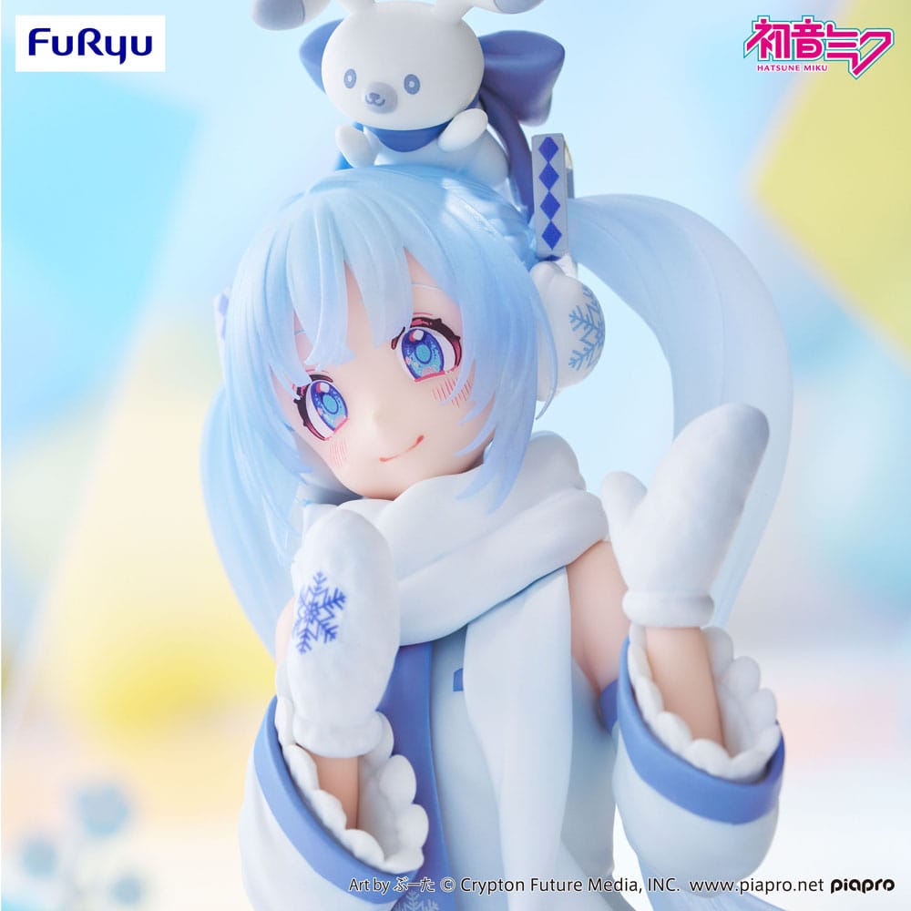 Hatsune Miku Noodle Stopper PVC Statue Snow Miku Sky Town 10th Ver. 15 cm