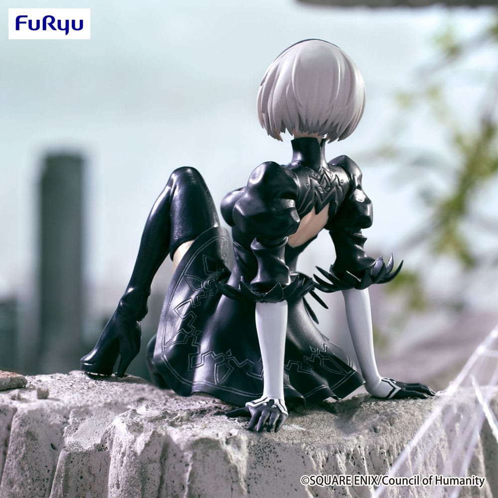 NieR:Automata Ver1.1a Noodle Stopper PVC Statue YoRHa No.2 Type B 13 cm