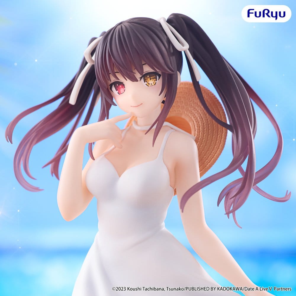 Date A Live Summer Dress PVC Figure Kurumi Tokisaki 21 cm