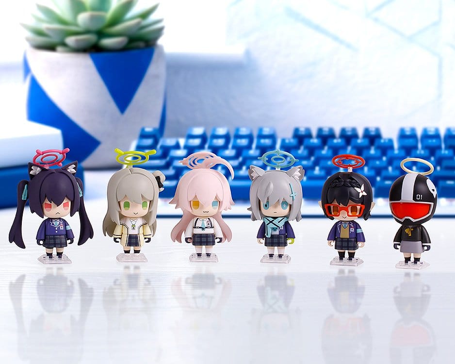 Blue Archive FigRiq Mini Figures Series Vol. 1 8 cm Blind Box Assortment (6)