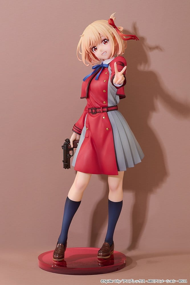 Lycoris Recoil PVC Figur Chisato Nishikigi: Key Visual Ver. 27 cm