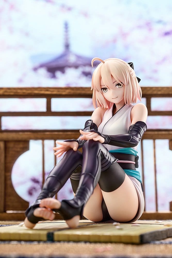 Fate/Grand Order PVC Statue 1/7 Saber Class servant Okita Souji Final Ascension Ver. 14 cm