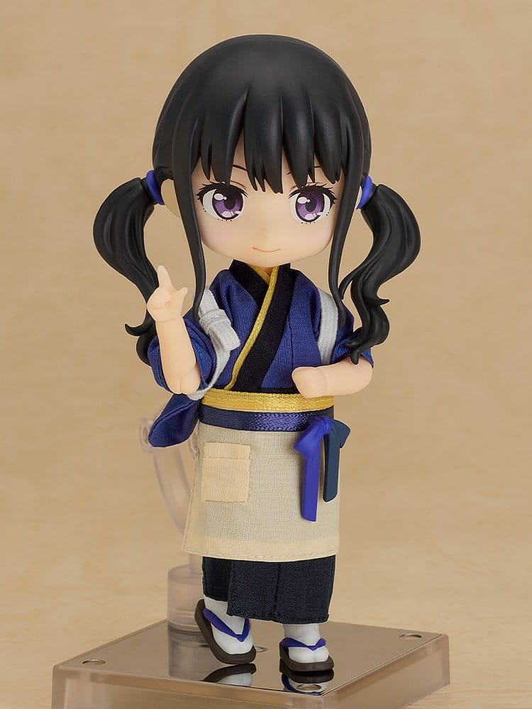 Lycoris Recoil Nendoroid Doll Action Figure Takina Inoue: Cafe LycoReco Uniform Ver. 14 cm