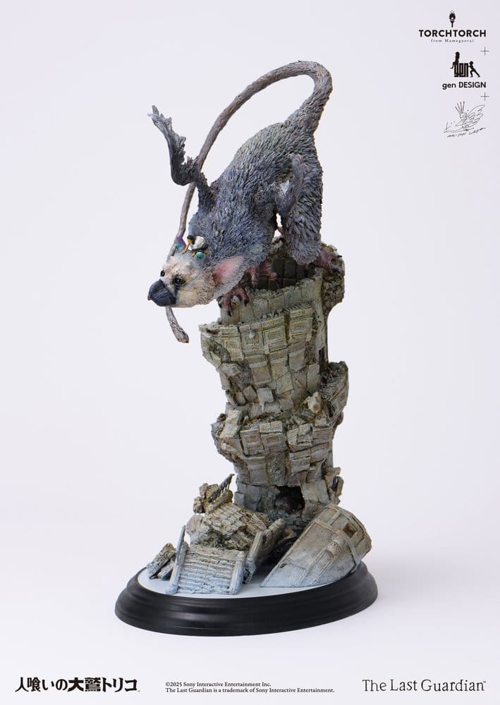 The Last Guardian Art Statue Trico by Akishi Ueda 50 cm