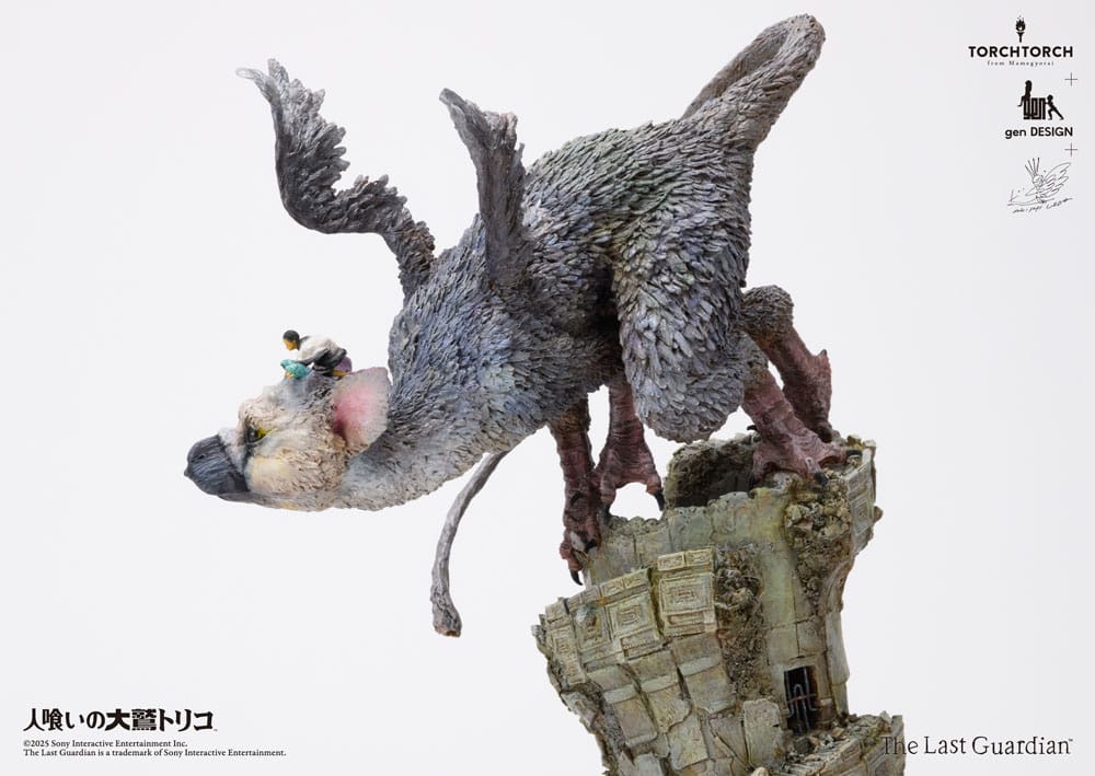 The Last Guardian Art Statue Trico by Akishi Ueda 50 cm