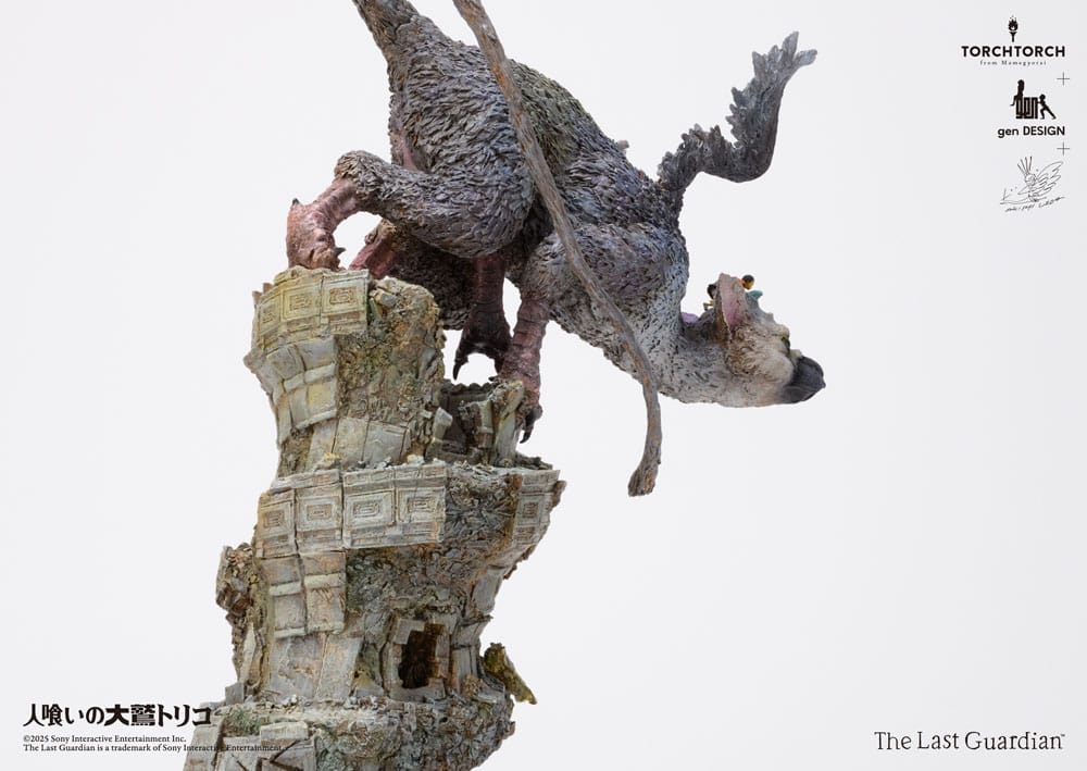 The Last Guardian Art Statue Trico by Akishi Ueda 50 cm