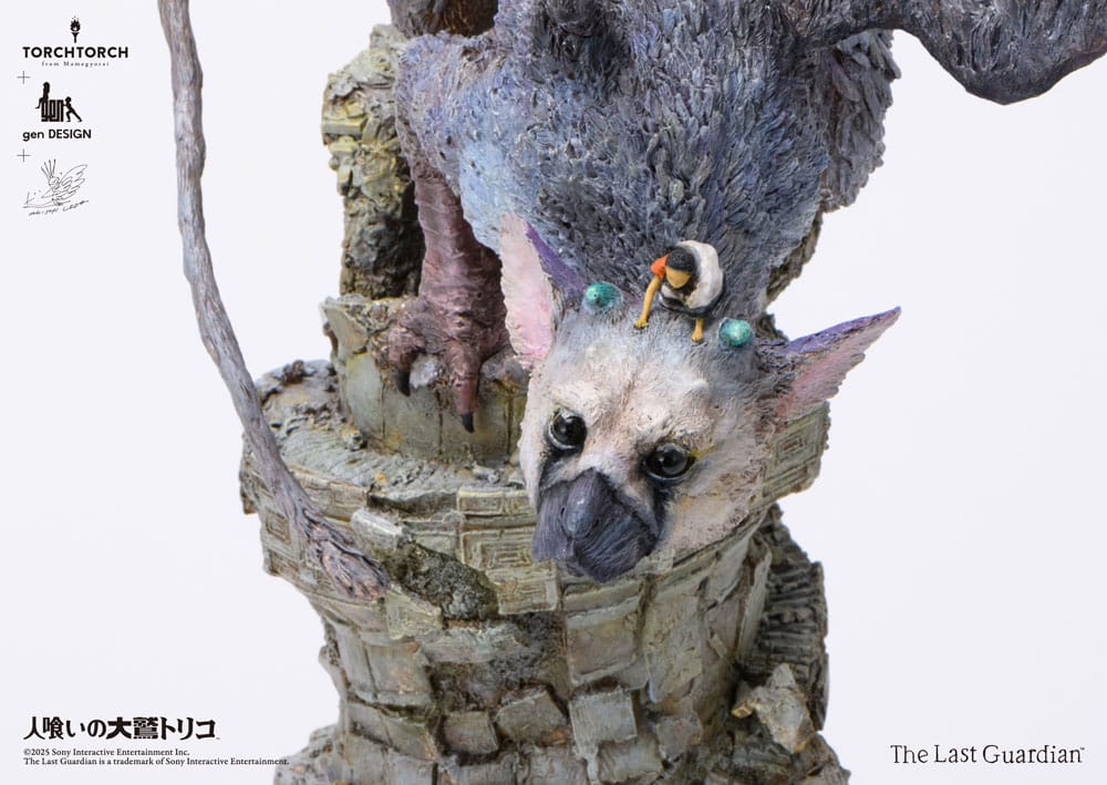 The Last Guardian Art Statue Trico by Akishi Ueda 50 cm