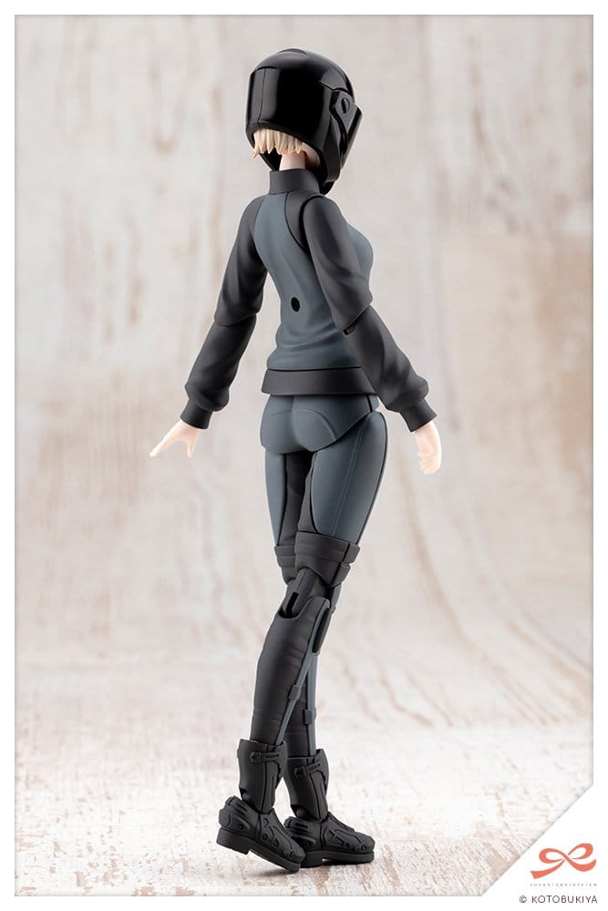 Sousai Shojo Teien Plastic Model Kit 1/10 Rui Saotome Touhou High School Tracksuit Dreaming Style Midnight Onyx 16 cm