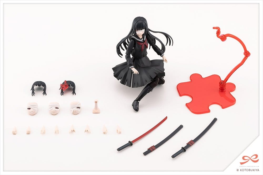 Sousai Shojo Teien Plastic Model 1/10 Kuon Yakushiji Maria Kagaribi Damage Ver. 16 cm