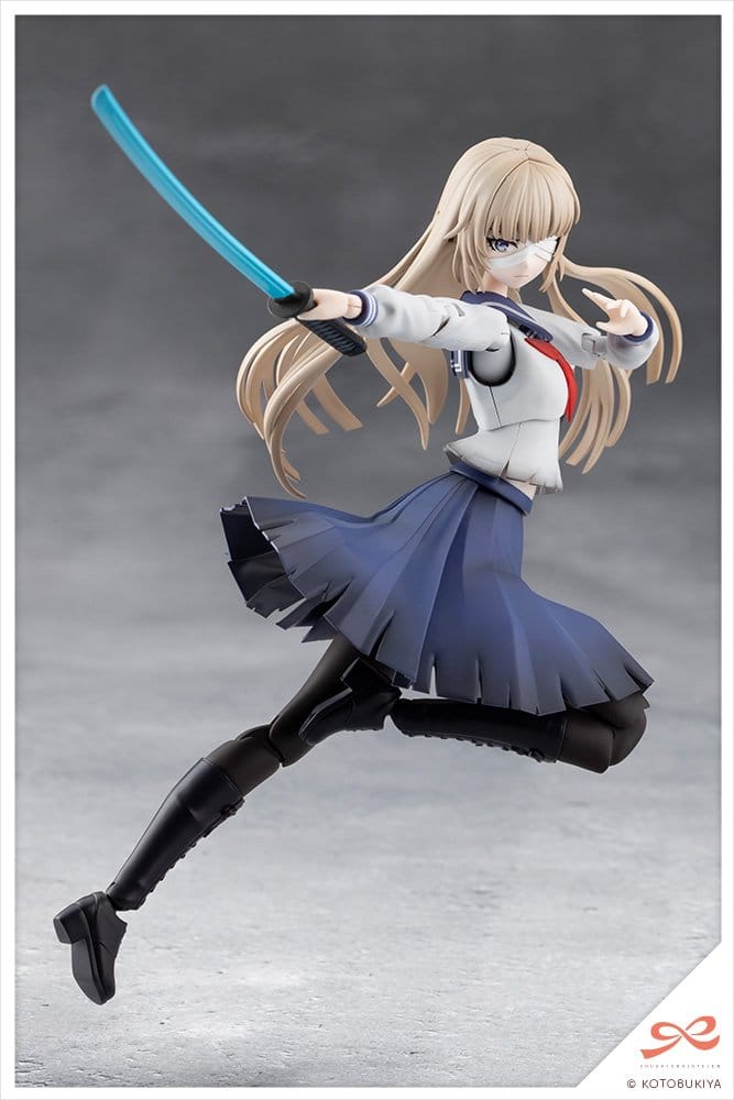 Sousai Shojo Teien Plastic Model 1/10 Kuon Yakushiji Maria Kagaribi Damage Ver. School Girl Emulation 16 cm