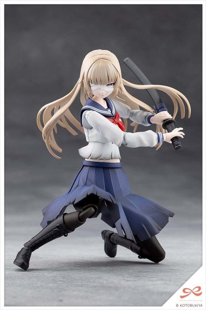 Sousai Shojo Teien Plastic Model 1/10 Kuon Yakushiji Maria Kagaribi Damage Ver. School Girl Emulation 16 cm