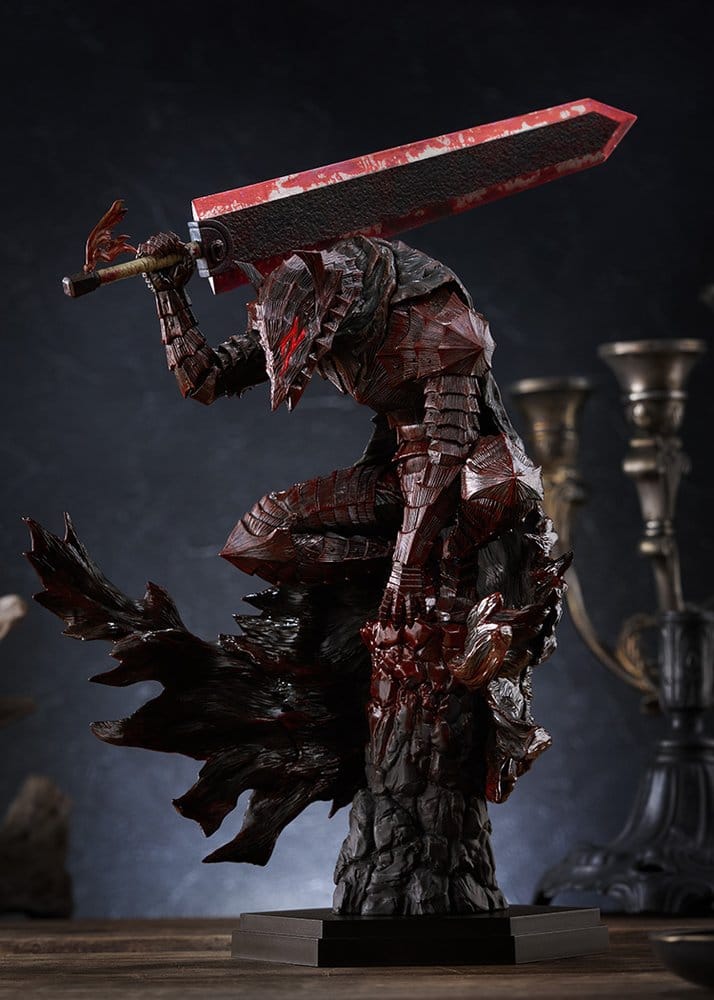 Berserk Pop Up Parade PVC Figure Guts (Berserker Armor): Bloody Paint Ver. L Size 28 cm