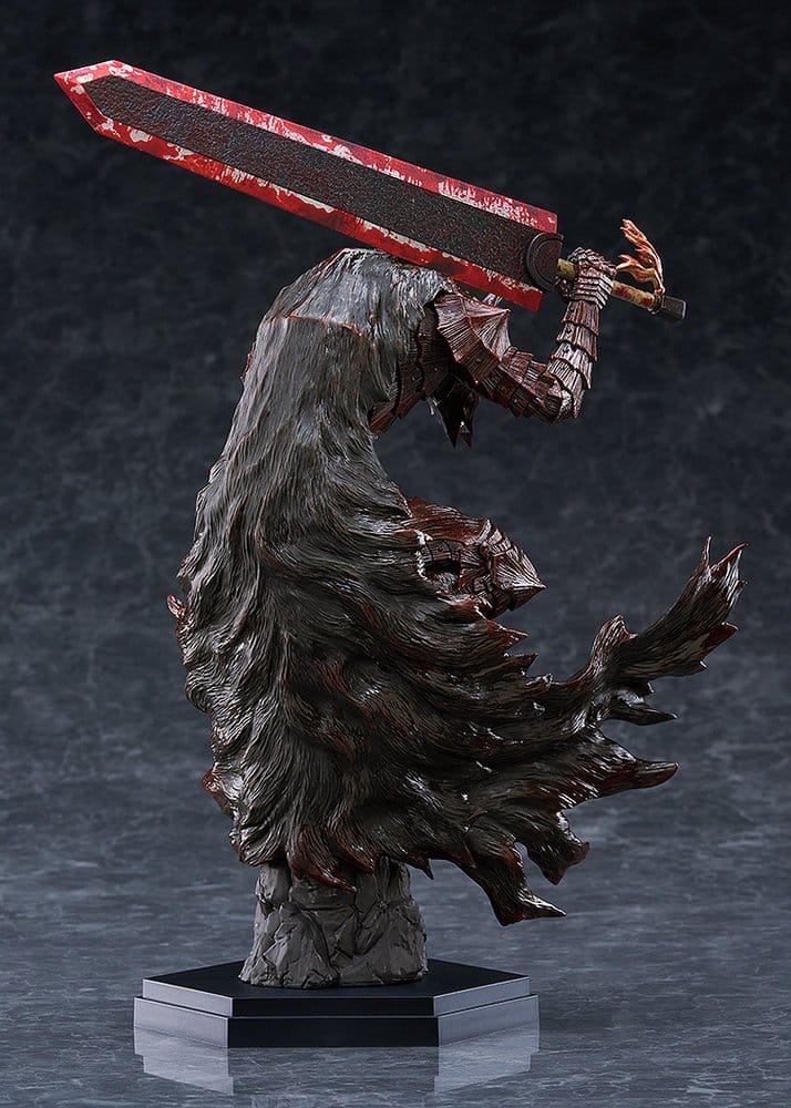 Berserk Pop Up Parade PVC Figure Guts (Berserker Armor): Bloody Paint Ver. L Size 28 cm