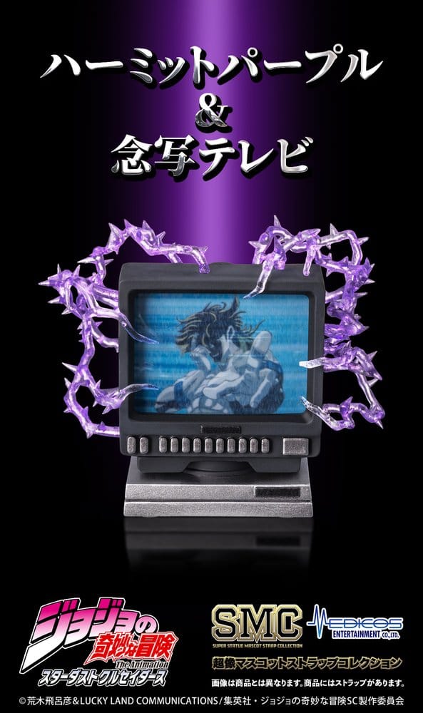 JoJo's Bizarre Adventure: Stardust Crusaders Mini figures Set Chozo Mascot Strap Collection Blind Box (6)