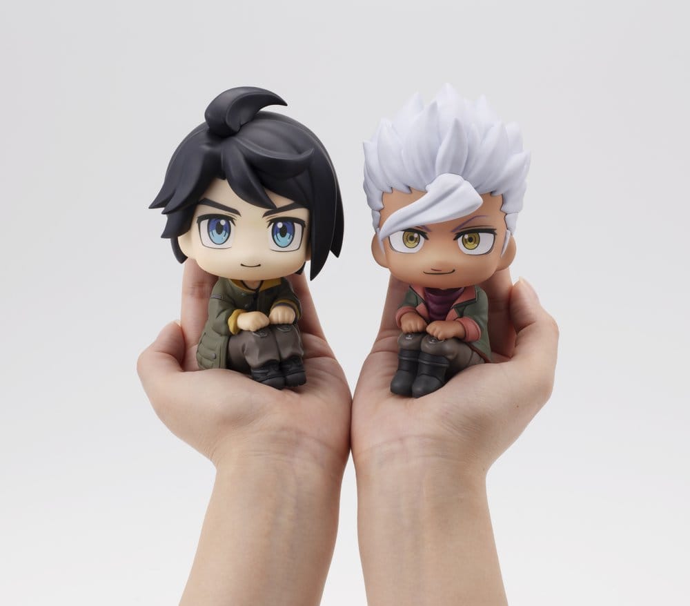 Mobile Suit Gundam Iron-Blooded Orphans Look Up PVC Statues Mikazuki Augus & Orga Itsuka 11 cm (with gift)