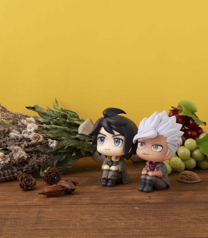 Mobile Suit Gundam Iron-Blooded Orphans Look Up PVC Statues Mikazuki Augus & Orga Itsuka 11 cm (with gift)