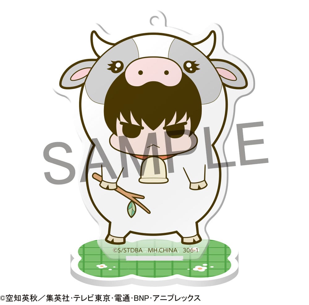 Gintama Acrylic Figure Prince Hata & Animal Paradise Farm of Love & Peace 6 cm Blind Box Display (6)