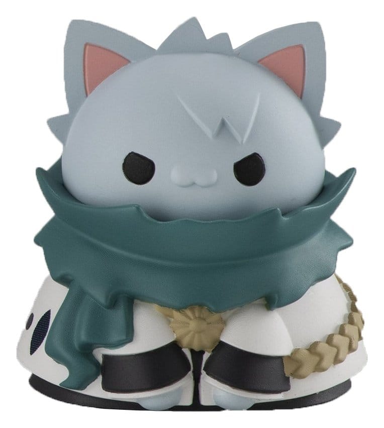 Bleach Mega Cat Project Minifigures 3 cm Thousand-Year Blood War Bleach Nyan Blind Box Display (8) (Repeat)