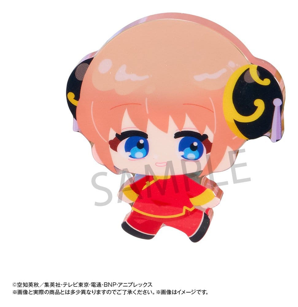Gintama Karakoro Clear Candy Trading Figure Vol. 2 5 cm Blind Box Assortment (8)