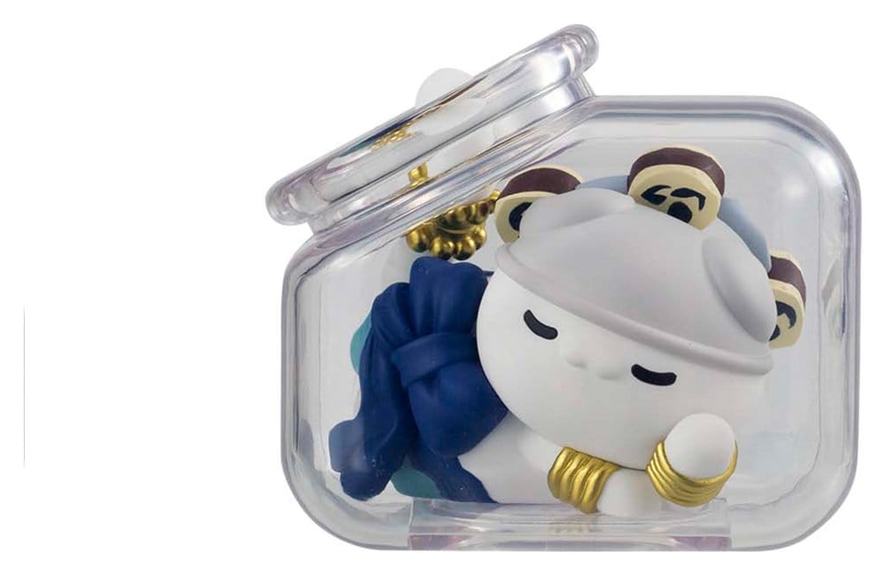 One Piece Mega Cat Project Mini Figures Good Night NyanPieceNyan! Ver. Luffy with rivals 6 cm Blind Box Assortment (8)