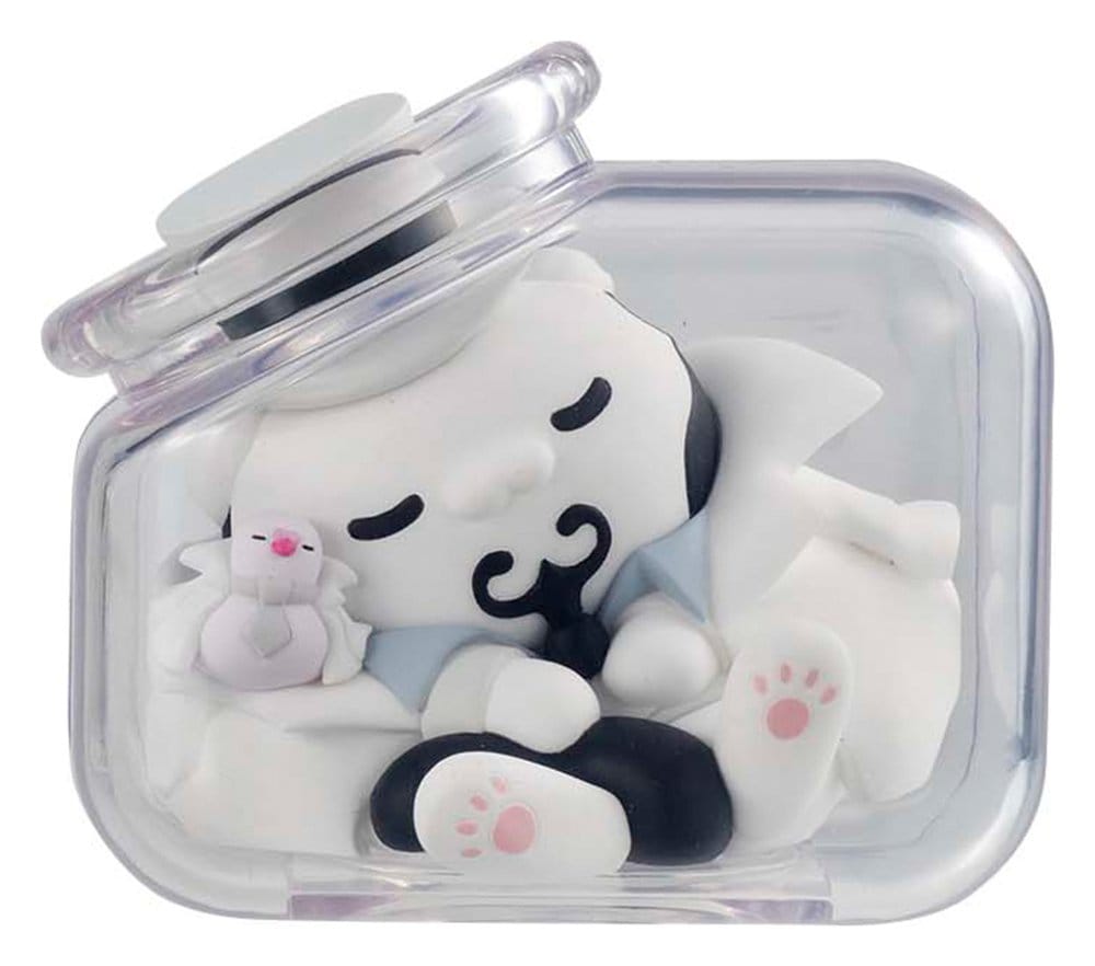 One Piece Mega Cat Project Mini Figures Good Night NyanPieceNyan! Ver. Luffy with rivals 6 cm Blind Box Assortment (8)