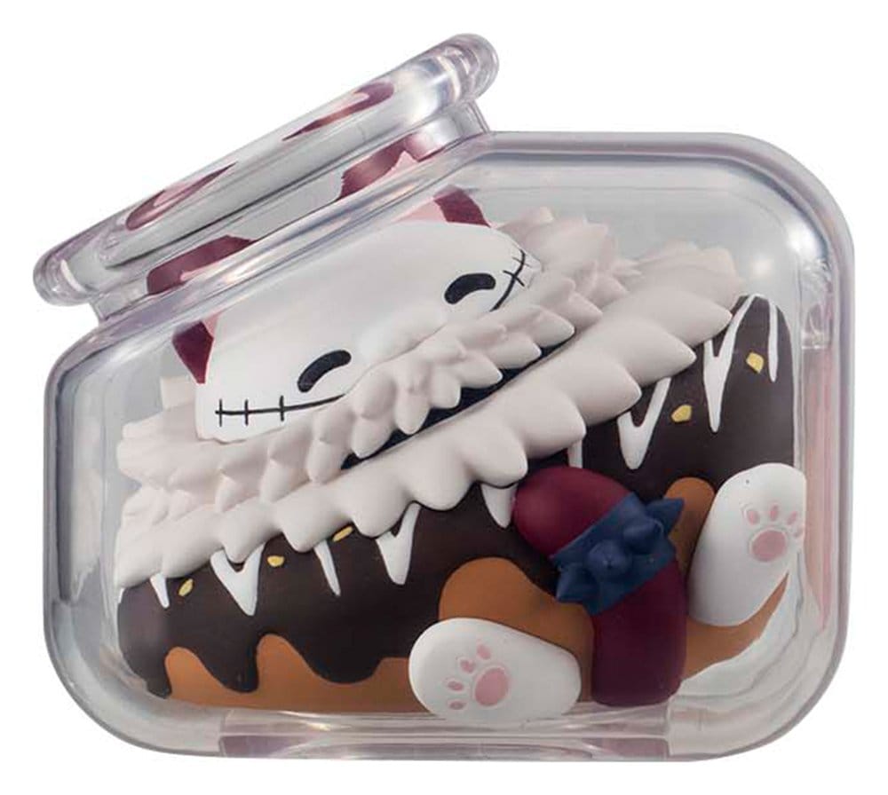 One Piece Mega Cat Project Mini Figures Good Night NyanPieceNyan! Ver. Luffy with rivals 6 cm Blind Box Assortment (8)