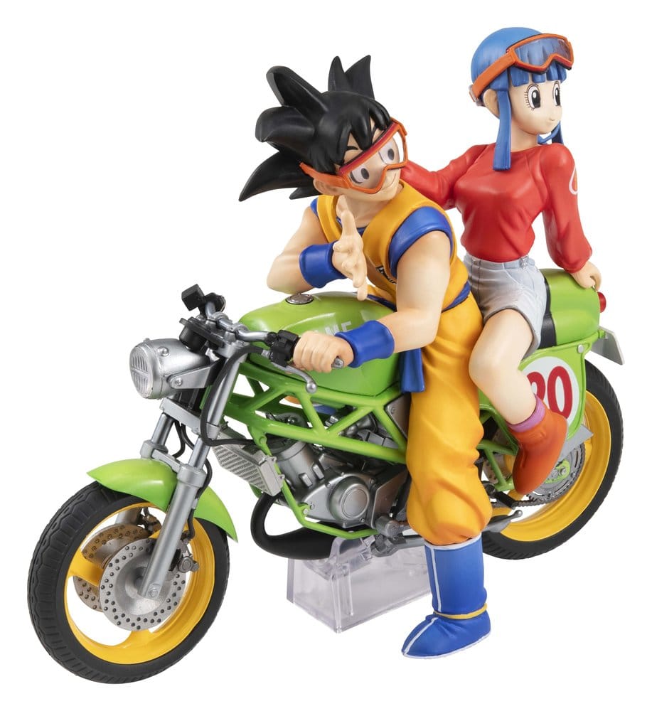 Dragon Ball Z Desktop Real McCoy PVC Figure 05 Son Goku & Chichi Limited Repeat Ver. 15 cm