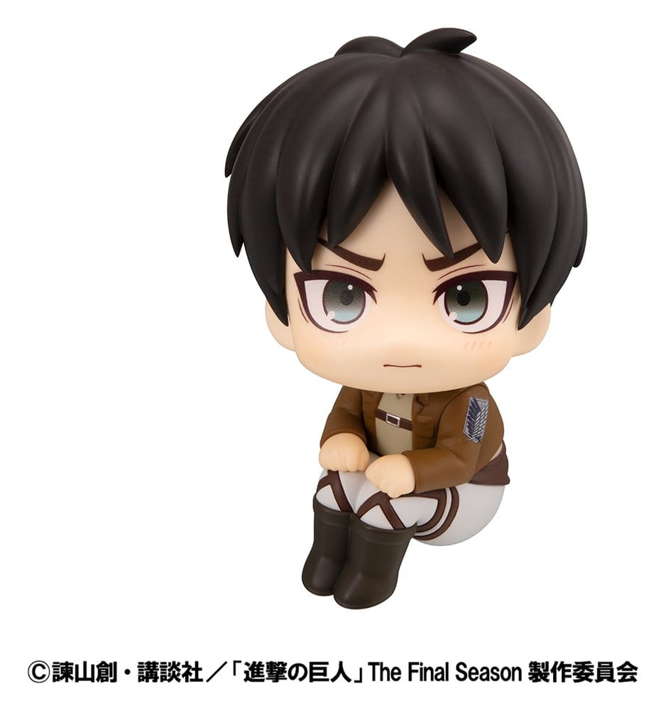 Attack on Titan Lookup PVC Figure Eren Jaeger Grumpy Ver. 11 cm