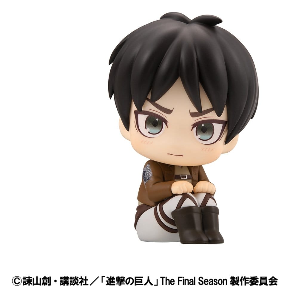 Attack on Titan Lookup PVC Figure Eren Jaeger Grumpy Ver. 11 cm