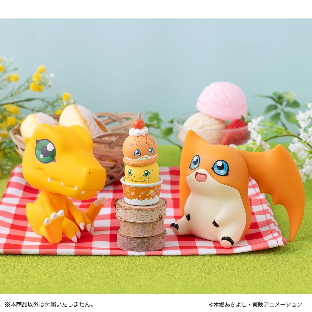 Digimon Adventure Tsumichen Stack up & Change Minifigures 8-Pack 8 cm (with gift)