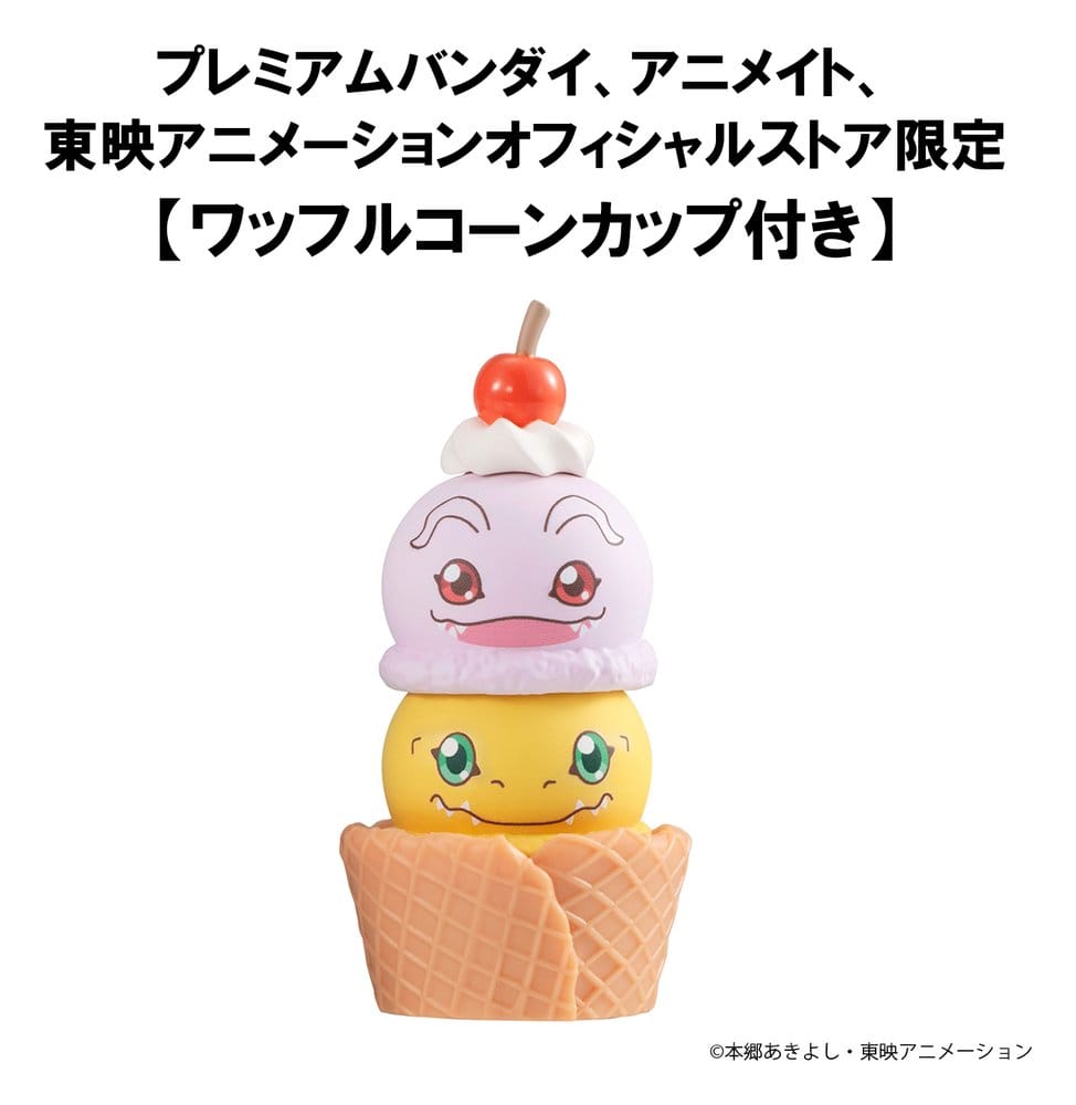 Digimon Adventure Tsumichen Stack up & Change Minifigures 8-Pack 8 cm (with gift)