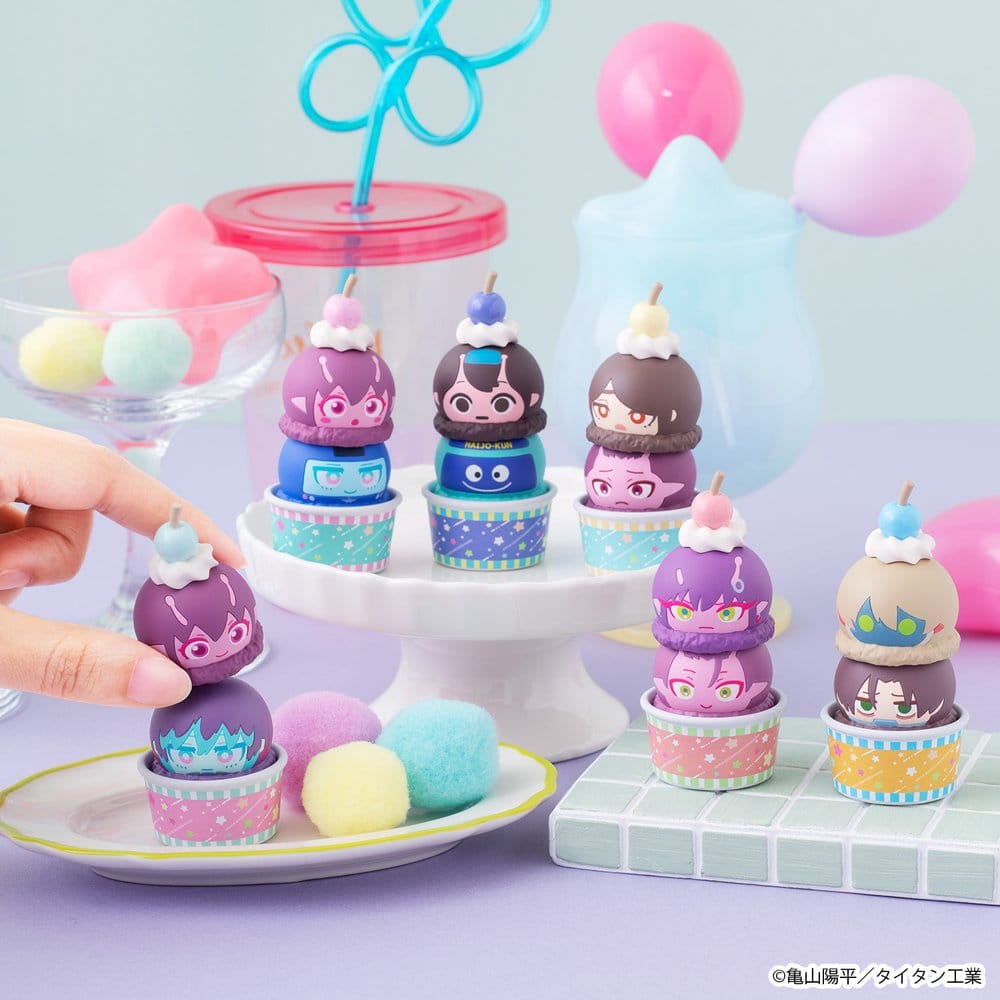 Milky Subway The Galactic Limited Express Tsumichen Stack up & Change Minifigures 8-Pack (with gift)