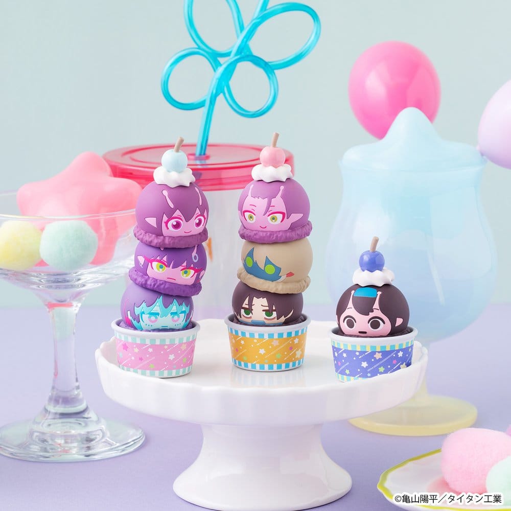 Milky Subway The Galactic Limited Express Tsumichen Stack up & Change Minifigures 8-Pack (with gift)