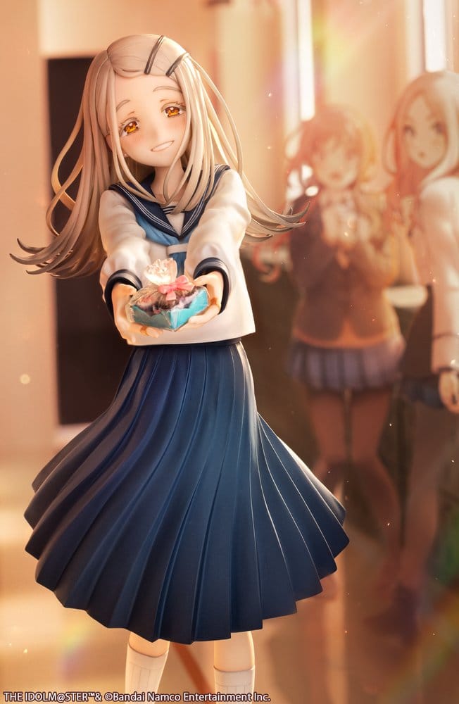 Gakuen The Idolmaster PVC Figure 1/7 Hiro Shinosawa Happy Mille-feuille Ver. 25 cm