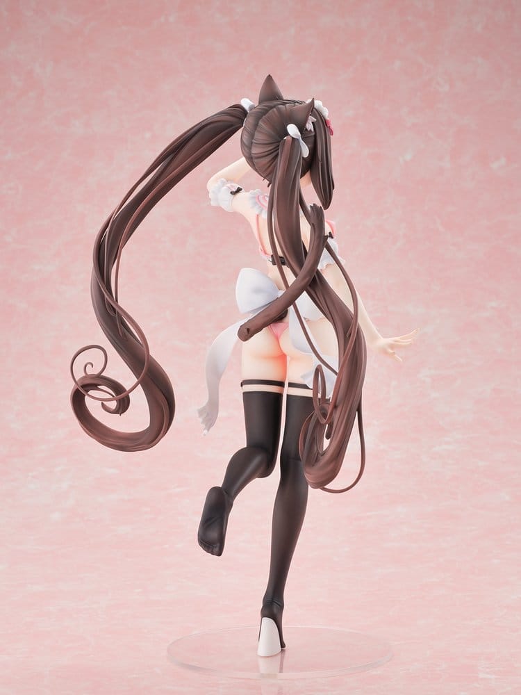 Nekopara PVC Figure 1/5.5 Chocola Micro Bikini Maid -STD Edition- 30 cm