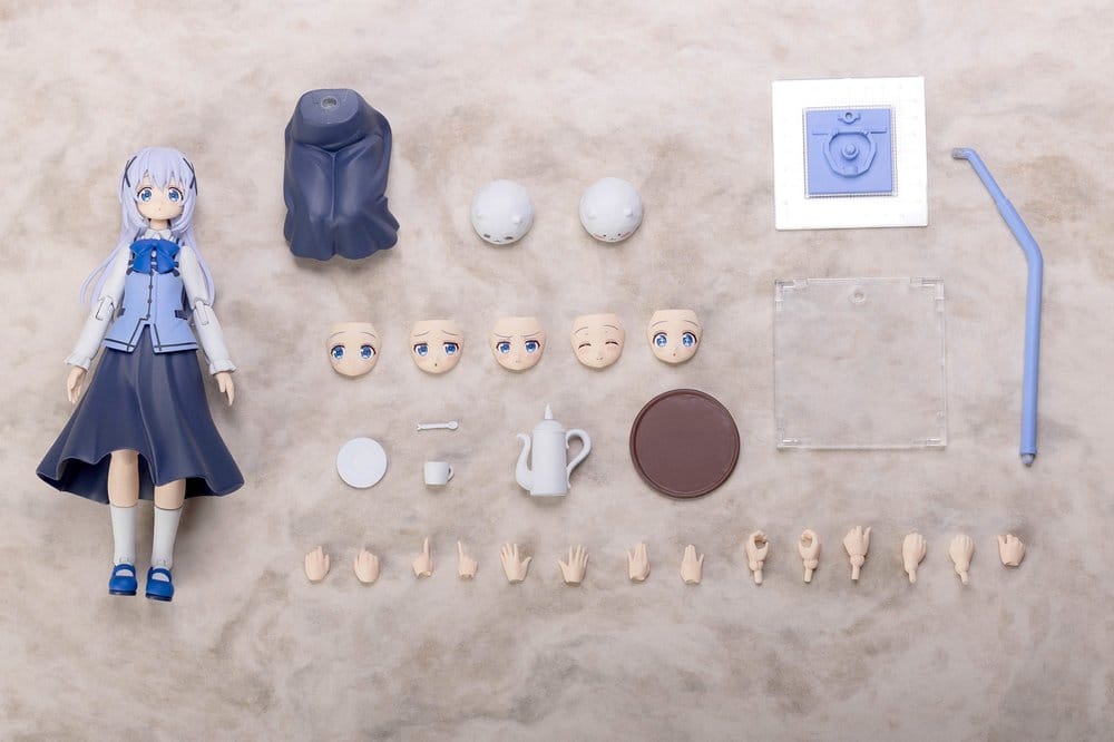 Is the Order a Rabbit? Bloom Plafia Plastic Model Kit Chino 14 cm