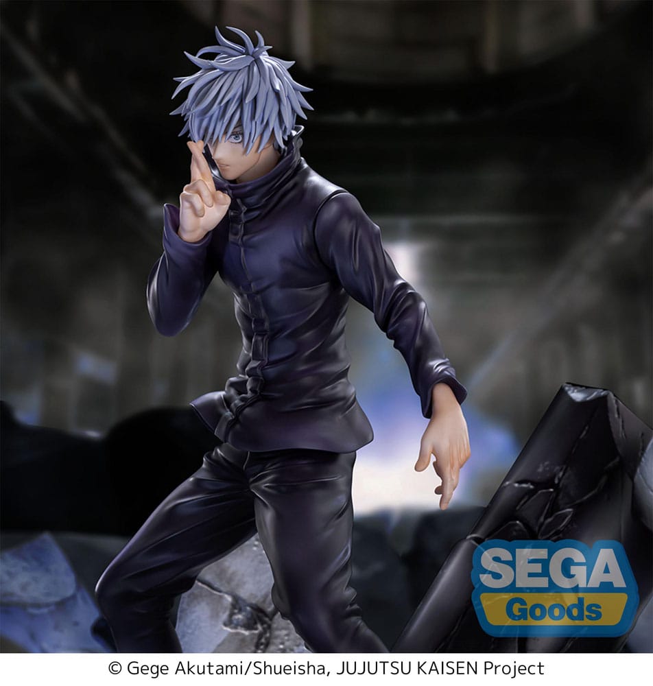 Jujutsu Kaisen Figurizm Luminasta PVC Statue Shibuya Incident Satoru Gojo Unlimited Void 21 cm