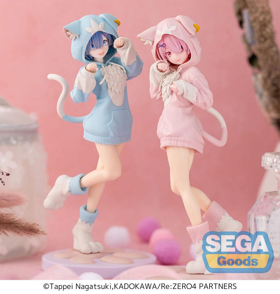 Re:Zero Starting Life in Another World XStellar PVC Statue Ram Mofumofu Pack 22 cm