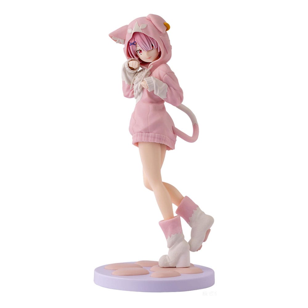 Re:Zero Starting Life in Another World XStellar PVC Statue Ram Mofumofu Pack 22 cm