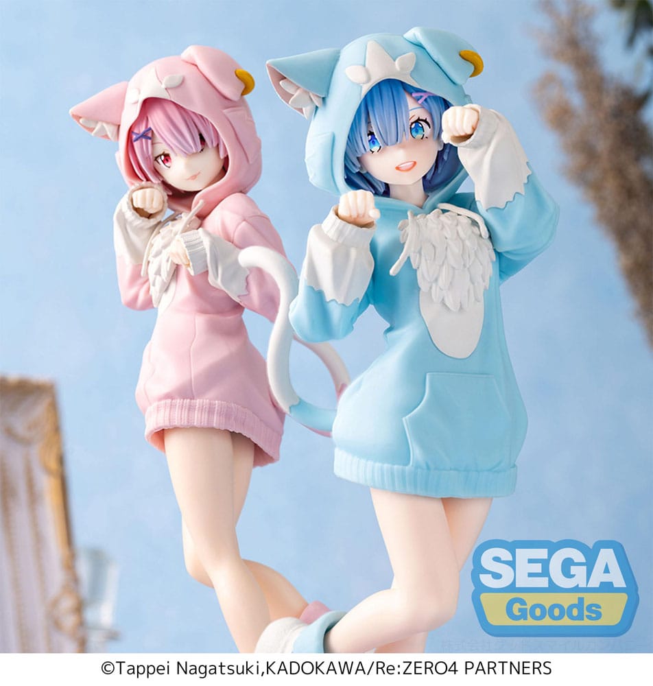 Re:Zero Starting Life in Another World XStellar PVC Statue Rem Mofumofu Pack 22 cm